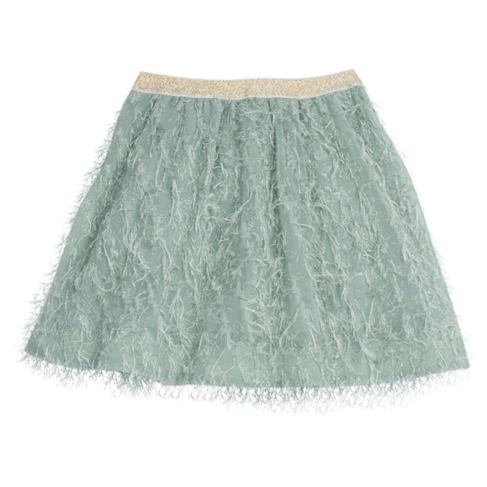 NWT Bisby Eyelash Party Skort Sage